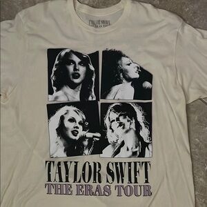 Taylor Swift The Eras Tour Cream T-Shirt (Speak Now Themed)